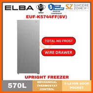 ELBA EUF-K5744FF(SV) 570L Upright Freezer