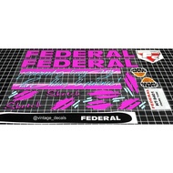 FEDERAL sketch sticker