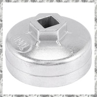 [I O J E] 901 14 Flutes Cap Oil Filter Wrench 1/2 inch Square Drive Oil Filter Tools Filter Socket W