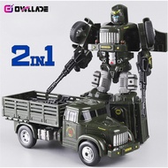 OWLLADE Transformers Robot Car Toys Optimus Prime One Birthday Gift for Kids Boys YLWJ-706-73 3T