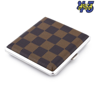 [LINTINGAN BAKO] TEMPAT ROKO ISI 20 SLOT BAHAN METAL DAN KULIT KOTAK BUNGKUS ROKOK ELEGAN CASE 20 SL