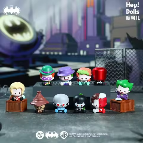 Suplay Batman Gotham City Amusement Park Series Mini Blind Bag Mystery Pack Cute Collectible Micro T