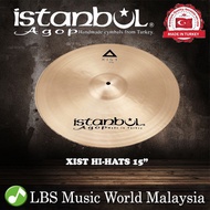 İstanbul Agop Cymbal 15" Xist Hi-Hats Hihat Hi Hat Cymbal (XH15)