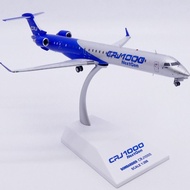 Ready Stock JC Wings 1: 200 Pompadi Original Model CRJ-1000ER C-FNXG Alloy Model