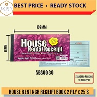 (RM2) HOUSE RENT NCR RECEIPT BOOK 2 PLY x 25'S / RECEIPT BOOK / HOUSE RENTAL RECEIPT BOOK