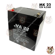 MK22 Mk22 12V 4.5 AH Back Up Battery Rechargeable Sealed Lead Acid Battery