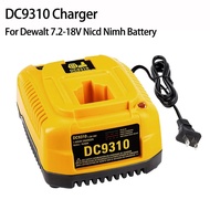DC9310 Ni-cd Ni-hm Charger For Dewalt 7.2V 9.6V 12V 14.4V 18V Series DC9096 Electric Drill Screwdriv