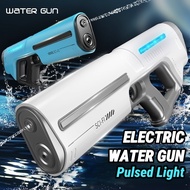 Toy Powerful Electric Water Gun for Adult & Kid Automatic Squirt Gun High-Pressure Rechargeable