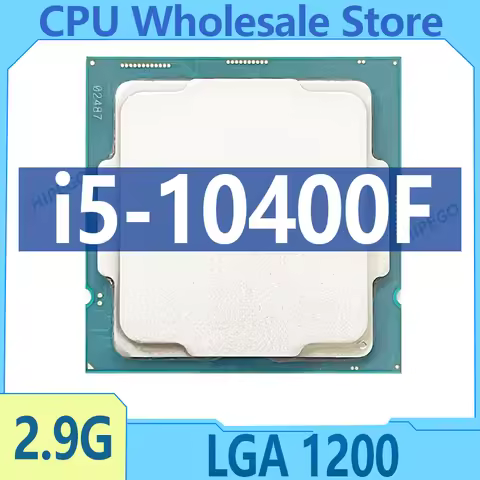 Core i5-10400F i5 10400F 2.9 GHz Six-Core Twelve-Thread CPU 65W LGA1200