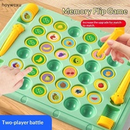 Hoywcxu 2-4 Player Flip Chess: Memory Battle Game for Kids' Concentration PH