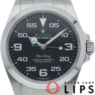 勞力士空中霸王型腕錶 126900，不鏽鋼男士腕錶，黑色，成色極佳，附原廠錶盒和保固卡 [全新]