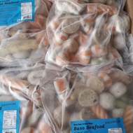 bakso seafood mix 1kg / crab stik / bakso ikan / dumpling keju