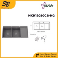 Kitchen Sink Double Bowl HKH12050CB-NG