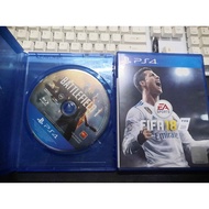 PS4 Game Battlefield 1 &amp; FIFA18 (USED)