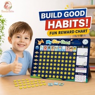Magnetic Reward Chart Chore Board Habit Training Fridge Learning Toy Kids Preschool Home