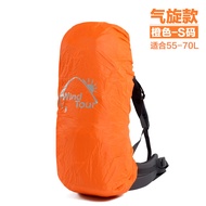 Widry Schoolbag Rainproof Cover 30/50/70L Outdoor Hiking Bag Waterproof Cover Wear-Resistant Tear-Re