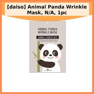 [daiso] Animal Panda Wrinkle Mask, N/A, 1pc / Korean Mask / Anti-Aging / 100% Genuine by CeCiYOUNG