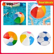 [Flourish] Beach Ball Inflatable Ball, Enetainment Beach Ball Water Toy for Birthday Party Supplies, Water Games Kids