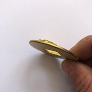 Antique Coin Copper Coin Collection Qin Dynasty Copper Coin Half Two Gilt Copper Coin 8/13