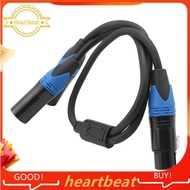 [Hot-Sale] 50cm XLR Splitter Cable 1 XLR Female to 2 XLR Male XLR Y Splitter Cable Microphone Splitt