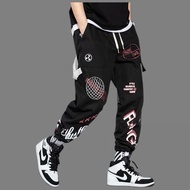 Men's Hip-Hop Pants, New Print Bottoms, Handsome Hip Hop National Fashion