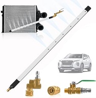 39 Inch Portable Radiator Cleaning Wand with Air Pipe Quick Connector, 4500 PSI High Pressure Radiat