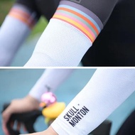 MONTON BICYCLE ARM SLEEVE - MONTON HOLIDAY WHITE ARM SLEEVE