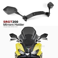 Rearview Mirrors For Aprilia SR GT200 SRGT 200 srgt 200 Motorcycle Side Mirrors Bracket Kit Windshie