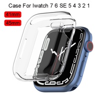 Compatible with iWatch Series 7 Screen Protector Case Protective For iwatch Series 7 41mm 45mm Cover