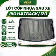 Kia Rio Hatback/Hyundai I20 trunk liner - TPO plastic Odorless, Fits car form, Waterproof