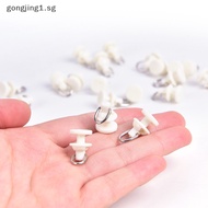 gongjing1 20pcs Curtain Track Glider Rail Curtain Hook Rollers Curtain Tracks Accessories sg