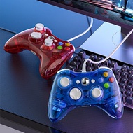 【Innovative】 Usb Wired Gamepad Joystick For Xbox Pc Notebook Rgb Transparent Controller For Xbox Ste