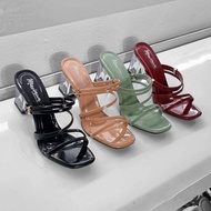 Hils tofu heels/pump heels/women's strap heels/party heels/glass heels/heels