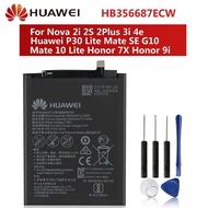 แบตเตอรี่ Huawei Nova 2i Nova3i Nova 2Plus P30 Lite HB356687ECW Mate 10 Lite G10 Honor 7X mate SE Ma