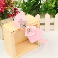 Cekak Rambut Budak Perempuan Corak Ribbon Comel Girl Hairband Ribbon Style Headband Reben Rabbit Kid