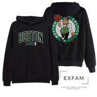 Boston Celtics Jacket Boston Celtics Cotton Fleece Basketball Hoodie Sweater