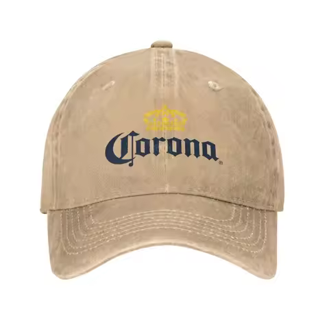Corona Baseball Cap Classic Beer-print Cowboy Hat Unisex Teens Trucker Dad Hat Sunshade Running Hipp