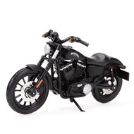 Maisto 1:18 Harley-Davidson 2014 Sportster Iron 883 รถหล่อแบบคงที่โมเดลรถจักรยานยนต์ของเล่นงานอดิเรกของสะสม