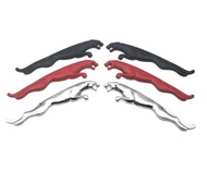 ราคาต่อ 2 ชิ้น  เสือจากัวร์  ติดแก้มด้านข้าง งานโลหะ มีกาวพร้อมติดตั้ง Jaguar pair logo for side fen