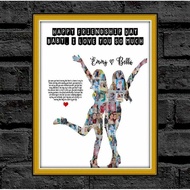 BFF 8R Size Customised Collage Photo Frame