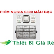 Nokia 6300 KEYS IN SILVER