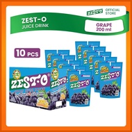 △ ├ ∡ Zest-O Juice Drink Grape (10 x 200ml)