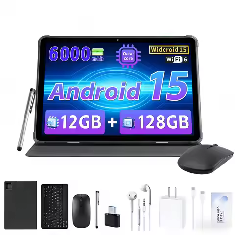 ANRY Y40 Tablet Android 15 10.1 Inch Incell Display 12GB RAM 128GB ROM MediaTek Helio G80 Octa Core 
