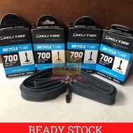 CHEAPEST PRICE Bicycle Inner Tube 700 x 19 / 23 c Swallow Deli Tire FV Presta Fixie Valve 6 cm 60 mm