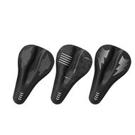 [mcfsnzwtxz1bw] Bicycle Seat Cushion Cover, Ergonomic, Soft Padded Saddle Cover for Men And Women, S