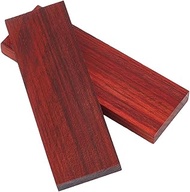 PH PandaHall 2pcs Wood Handle Unfinished Wooden Knife Scales Blanks Knife Handle Material Brown Wood