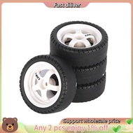 4Pcs 33mm RC Drift Tire Wheel Hard Tyre for LDRC AE86 A86 A86P LD1801 1/18 RC Car Upgrade Parts Acce