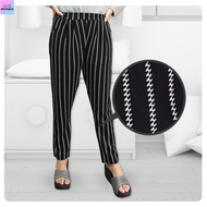 SELUAR PALAZO JALUR / Palazo Pants Linen / Women Palazo Pants / LONG SIZE PRINTED( Free Size Fit S-X