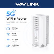 WAVLINK AX3000 5G NR CPE Router Dual-Band Wi-Fi 6 Mesh Gigabit Router with Nano SIM Card Slot