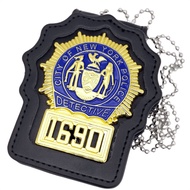 American Metal Badge Agent Badge FBI Badge Hat Badge Helmet Badge Big Badge NYPD New York Badge HI2K